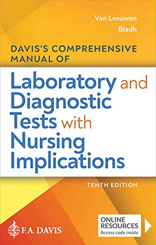 Davis's Comprehensive Manual of Laboratory and Diagnostic Tests With Nursing Implications, 10e