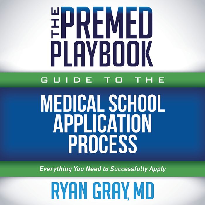 The Premed Playbook Guide to the Medical School Application Process: Everything You Need to Successfully Apply