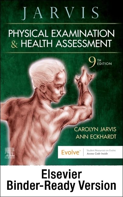 Physical Examination and Health Assessment 9th Edition- Binder Ready