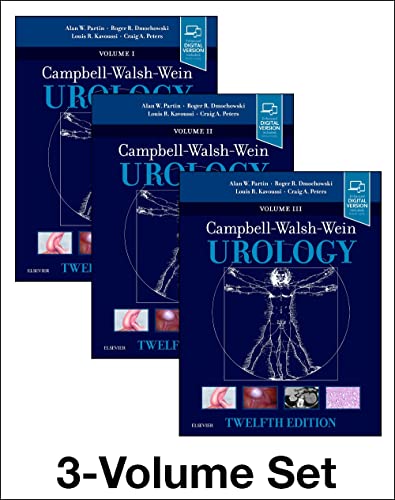 Campbell Walsh Wein Urology, 3-Volume Set, 12e