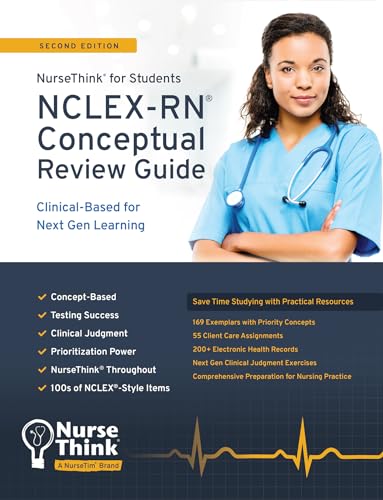 NurseThink® for Students NCLEX-RN® Conceptual Review Guide: Clinical-Based for Next Gen Learning, 2nd Edition