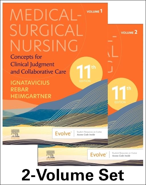 Medical-Surgical Nursing: Concepts for Clinical Judgment and Collaborative Care, 2-Volume Set, 11e