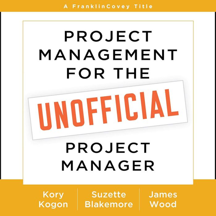Project Management for the Unofficial Project Manager (Audiobook)