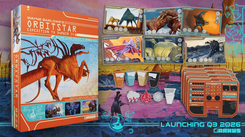 Orbitstar: Expedition to Darwin IV board game
