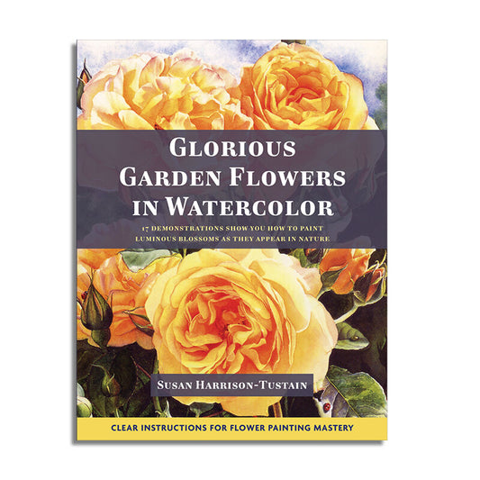 Glorious Garden Flowers in Watercolor