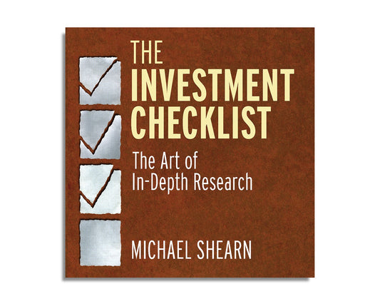 The Investment Checklist (Audiobook)