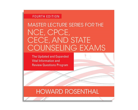 Master Lecture Series for the NCE, CPCE, CECE, and State Counseling Exams (Audiobook)